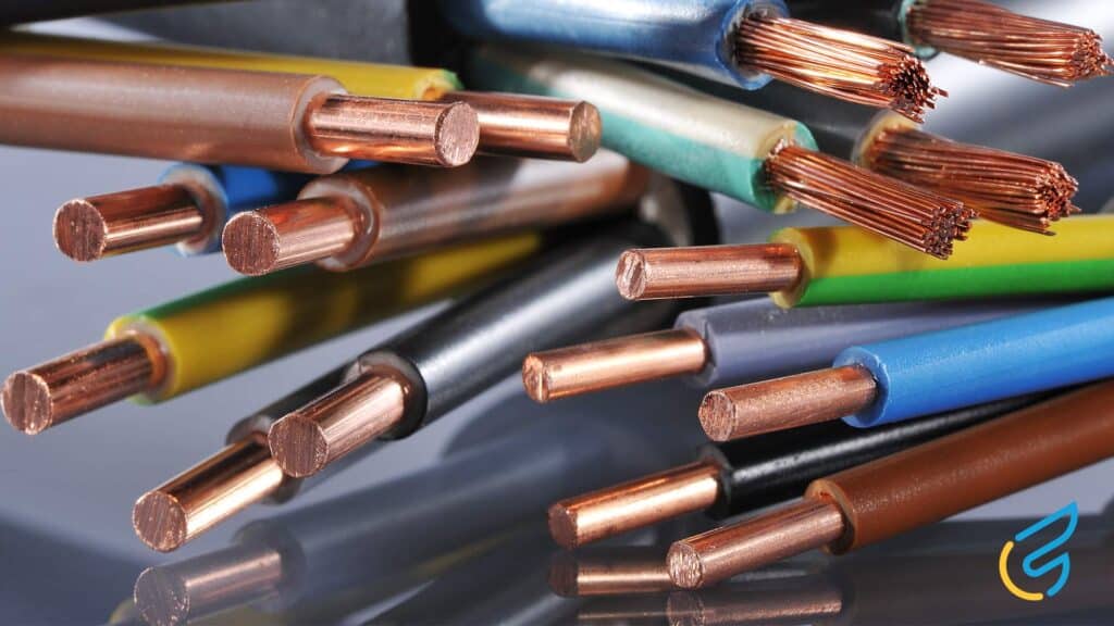 various copper cables