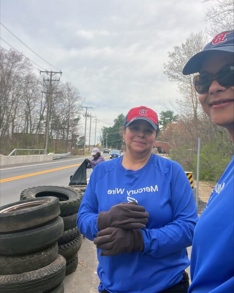 Spencer Clean Up Day 1