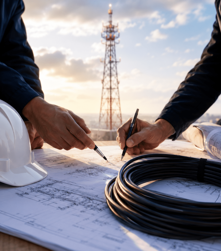 Engineering specification document representing the cable design responsibility that FAA Advisory Circular 707460-1 leaves to the engineer and supplier